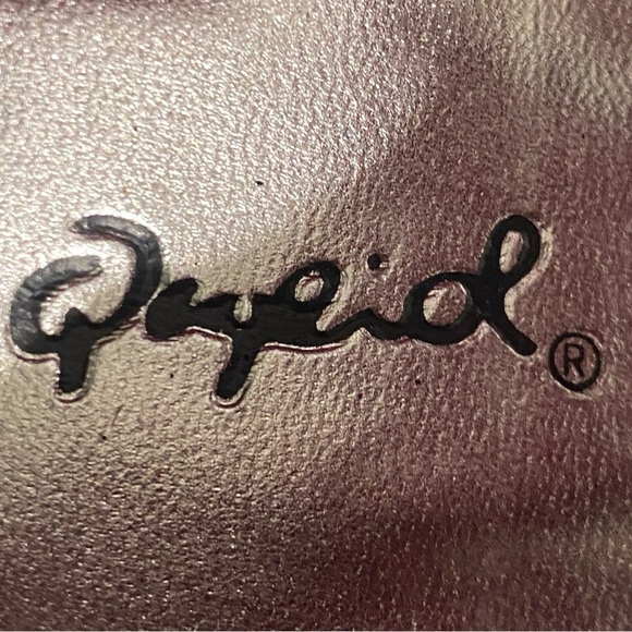 Qupid Women's 7.5 Purple Ruffled Heels - Picture 7 of 8